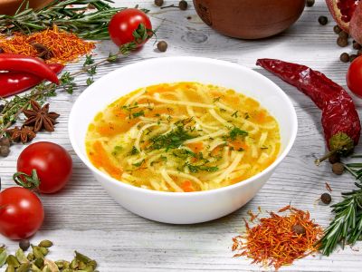Суп-лапша куриная